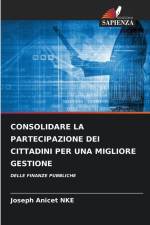 CONSOLIDARE LA PARTECIPAZIONE DEI CITTADINI PER UNA MIGLIORE GESTIONE af Joseph Anicet Nké