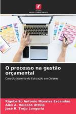 O processo na gestão orçamental af Rigoberto Antonio Morales Escandón