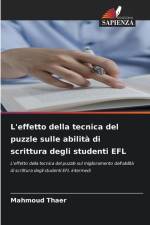 L'effetto della tecnica del puzzle sulle abilità di scrittura degli studenti EFL af Mahmoud Thaer