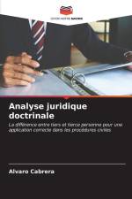 Analyse juridique doctrinale af Alvaro Cabrera