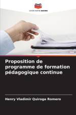 Proposition de programme de formation pédagogique continue af Henry Vladimir Quiroga Romero