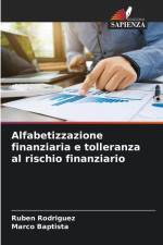 Alfabetizzazione finanziaria e tolleranza al rischio finanziario af Rubén Rodríguez