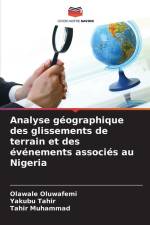 Analyse géographique des glissements de terrain et des événements associés au Nigeria af Olawale Oluwafemi