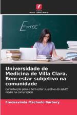 Universidade de Medicina de Villa Clara. Bem-estar subjetivo na comunidade af Fredesvinda Machado Barbery