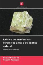 Fabrico de membranas cerâmicas à base de apatite natural af Youssef Guesmi