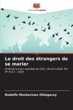 Le droit des étrangers de se marier af Rodolfo Montecinos Ohlagaray