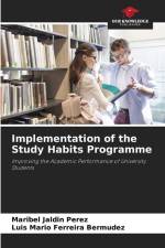 Implementation of the Study Habits Programme af Maribel Jaldin Perez
