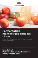 Fermentation malolactique dans les cidres af Irina Kristof