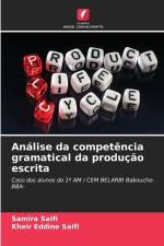 Análise da competência gramatical da produção escrita af Samira Saifi