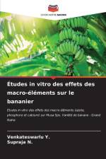 Études in vitro des effets des macro-éléments sur le bananier af Venkateswarlu Y.