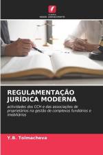 REGULAMENTAÇÃO JURÍDICA MODERNA af Y. B. Tolmacheva