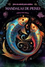 Mandalas de peixes | Livro de colorir para adultos | Imagens antiestresse para estimular a criatividade af Inspiring Colors Editions