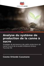 Analyse du système de production de la canne à sucre af Cosme Orlando Cusumano