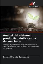 Analisi del sistema produttivo della canna da zucchero af Cosme Orlando Cusumano