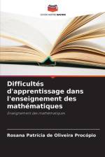 Difficultés d'apprentissage dans l'enseignement des mathématiques af Rosana Patrícia de Oliveira Procópio