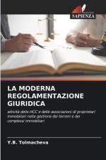 LA MODERNA REGOLAMENTAZIONE GIURIDICA af Y. B. Tolmacheva