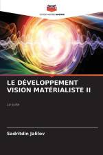 LE DÉVELOPPEMENT VISION MATÉRIALISTE II af Sadritdin Jalilov