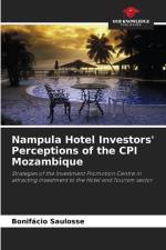 Nampula Hotel Investors' Perceptions of the CPI Mozambique af Bonifácio Saulosse