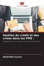 Gestion du crédit et des crises dans les PME : af Bakhriddin Jiyanov