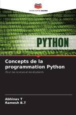 Concepts de la programmation Python af Abhinav T