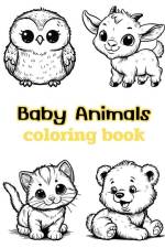 Baby Animals coloring book af Beccanica K