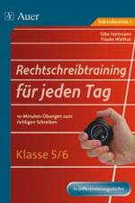 Rechtschreibtraining für jeden Tag, Klasse 5/6 af Silke Hartmann