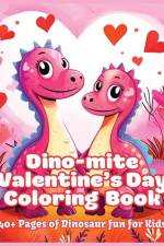 Dino-Mite Valentine's Day Coloring Book af Katie Costa