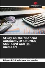 Study on the financial autonomy of CRONGD SUD-KIVU and its members af Déocard Chirhalwirwa Murhambo