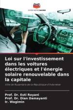 Loi sur l'investissement dans les voitures électriques et l'énergie solaire renouvelable dans la capitale af Esti Royani