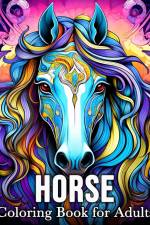 Horse Coloring book for Adults af Mandykfm Bb