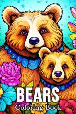 Bears Coloring book af Mandykfm Bb