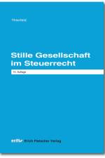 Stille Gesellschaft im Steuerrecht af Rainer Thierfeld