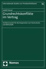 Grundrechtskonflikte im Vertrag af Isabell Hensel