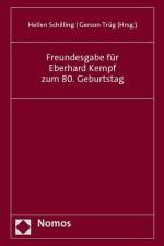 Freundesgabe für Eberhard Kempf zum 80. Geburtstag af Hellen Schilling