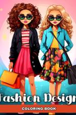 Fashion Design Coloring Book af Ariana Raisa