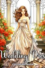 Wedding Dress Coloring Book af Ariana Raisa