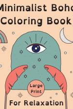 Minimalist Boho Coloring Book for Relaxation af Marc Harrett