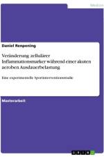 Veränderung zellulärer Inflammationsmarker während einer akuten aeroben Ausdauerbelastung af Daniel Renpening
