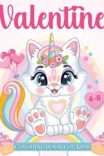 Valentine Coloring book for kids ages 4-8 years old af Anette Andersson