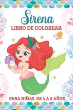 Sirena Libro de Colorear para Niñas de 4 a 8 años af Marc Harrett
