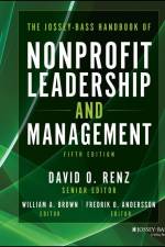 The Jossey-Bass Handbook of Nonprofit Leadership and Management af David O. Renz