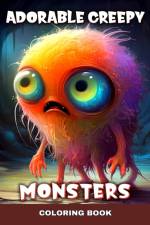 Adorable Creepy Monsters Coloring Book af Ariana Raisa