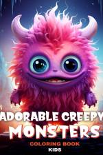 Adorable Creepy Monsters Coloring Book for Kids af Ariana Raisa