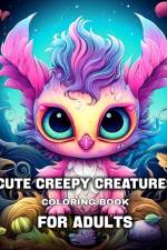 Cute Creepy Creatures Coloring Book For Adults af Ariana Raisa