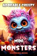 Adorable Creepy Mini Monsters Coloring Book af Ariana Raisa