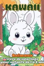 Kawaii Animaux - Livre de coloriage pour enfants de 1 a 4 ans af Astrid Tate