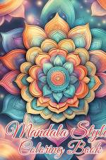 Mandala Style Coloring Book