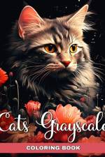 Cats Grayscale Coloring Book af Regina Peay