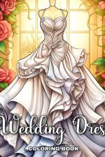 Wedding Dress Coloring Book af Camelia Camy