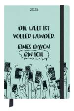 Terminkalender Jahresbegleiter Visual Words 2025 af Verlag Korsch